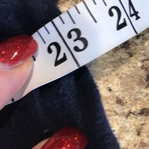 Tommy Hilfiger Blue Sweater Top with White Dots XXL - Picture 11 of 12